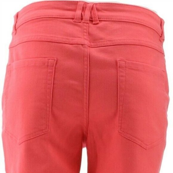 NWT ISAAC MIZRAHI ICON GRACE ANKLE JEANS 24W - Picture 7 of 12